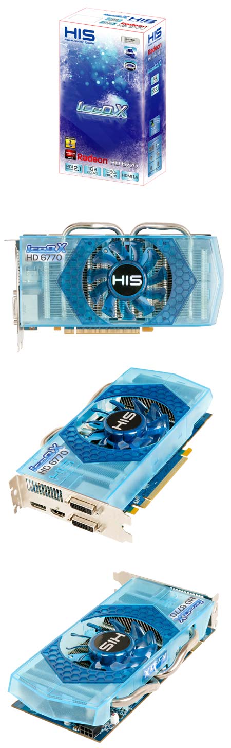 Видеокарты HIS Radeon HD 6770 IceQ X и HD 6770 IceQ X Turbo